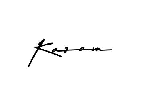 Make a beautiful signature design for name Kazam. Use this online signature maker to create a handwritten signature for free. Kazam signature style 9 images and pictures png