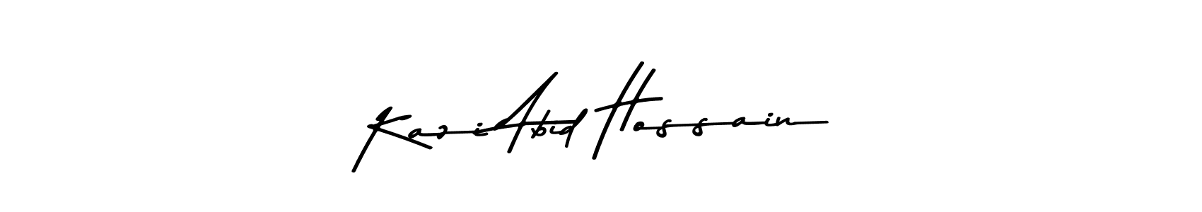 You can use this online signature creator to create a handwritten signature for the name Kazi Abid Hossain. This is the best online autograph maker. Kazi Abid Hossain signature style 9 images and pictures png