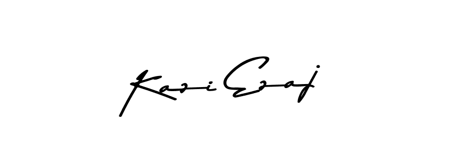 Use a signature maker to create a handwritten signature online. With this signature software, you can design (Asem Kandis PERSONAL USE) your own signature for name Kazi Ezaj. Kazi Ezaj signature style 9 images and pictures png