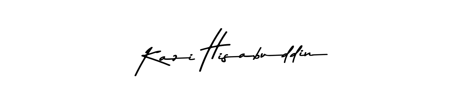 You can use this online signature creator to create a handwritten signature for the name Kazi Hisabuddin. This is the best online autograph maker. Kazi Hisabuddin signature style 9 images and pictures png