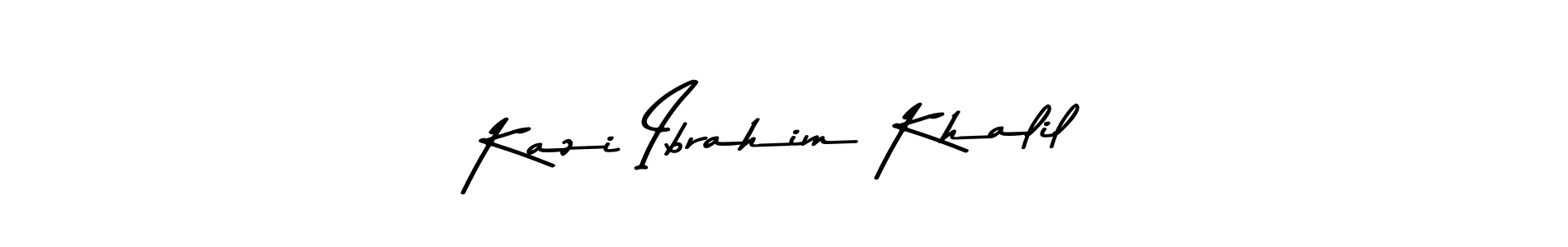 It looks lik you need a new signature style for name Kazi Ibrahim Khalil. Design unique handwritten (Asem Kandis PERSONAL USE) signature with our free signature maker in just a few clicks. Kazi Ibrahim Khalil signature style 9 images and pictures png