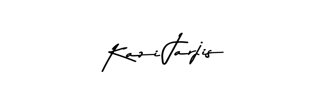 The best way (Asem Kandis PERSONAL USE) to make a short signature is to pick only two or three words in your name. The name Kazi Jarjis include a total of six letters. For converting this name. Kazi Jarjis signature style 9 images and pictures png