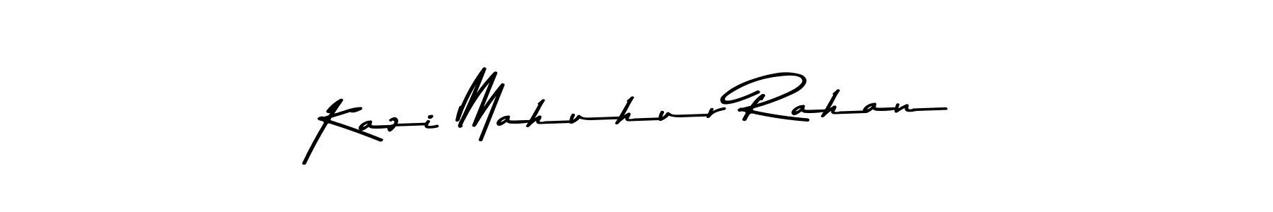 Similarly Asem Kandis PERSONAL USE is the best handwritten signature design. Signature creator online .You can use it as an online autograph creator for name Kazi Mahuhur Rahan. Kazi Mahuhur Rahan signature style 9 images and pictures png
