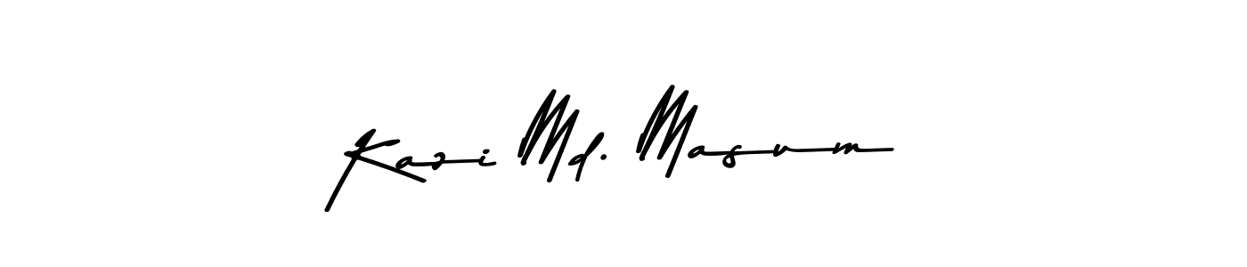Also we have Kazi Md. Masum name is the best signature style. Create professional handwritten signature collection using Asem Kandis PERSONAL USE autograph style. Kazi Md. Masum signature style 9 images and pictures png