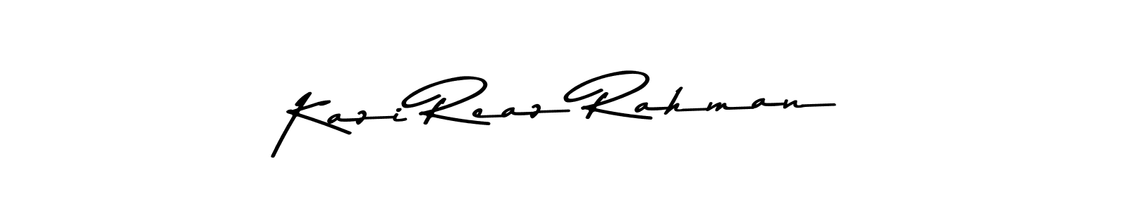 if you are searching for the best signature style for your name Kazi Reaz Rahman. so please give up your signature search. here we have designed multiple signature styles  using Asem Kandis PERSONAL USE. Kazi Reaz Rahman signature style 9 images and pictures png