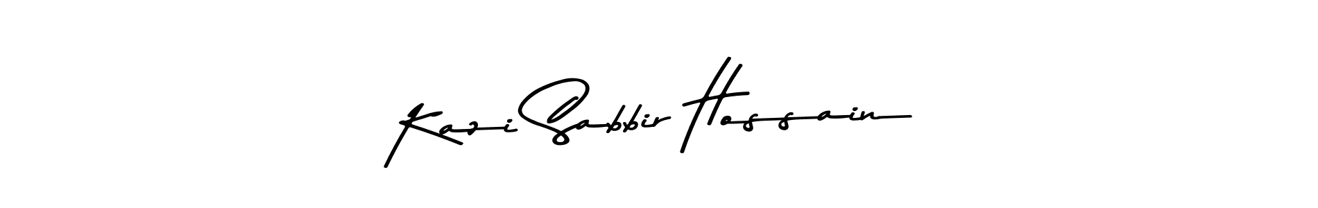 Make a beautiful signature design for name Kazi Sabbir Hossain. Use this online signature maker to create a handwritten signature for free. Kazi Sabbir Hossain signature style 9 images and pictures png