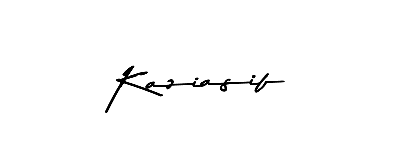 How to make Kaziasif signature? Asem Kandis PERSONAL USE is a professional autograph style. Create handwritten signature for Kaziasif name. Kaziasif signature style 9 images and pictures png
