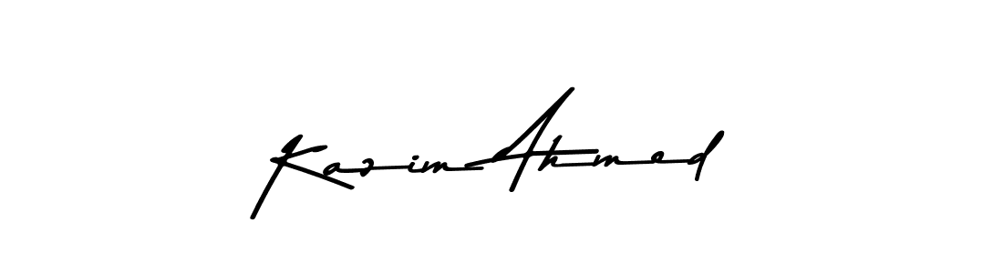 See photos of Kazim Ahmed official signature by Spectra . Check more albums & portfolios. Read reviews & check more about Asem Kandis PERSONAL USE font. Kazim Ahmed signature style 9 images and pictures png