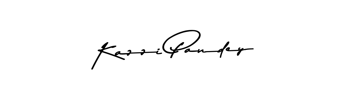 Make a beautiful signature design for name Kazzi Pandey. With this signature (Asem Kandis PERSONAL USE) style, you can create a handwritten signature for free. Kazzi Pandey signature style 9 images and pictures png