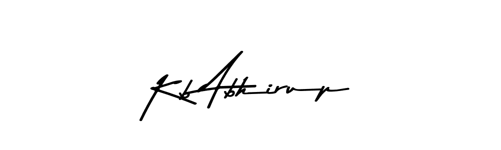 You should practise on your own different ways (Asem Kandis PERSONAL USE) to write your name (Kb Abhirup) in signature. don't let someone else do it for you. Kb Abhirup signature style 9 images and pictures png