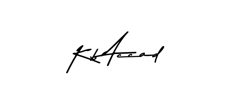 Make a beautiful signature design for name Kb Accad. Use this online signature maker to create a handwritten signature for free. Kb Accad signature style 9 images and pictures png