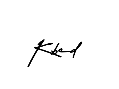 How to make Kbed name signature. Use Asem Kandis PERSONAL USE style for creating short signs online. This is the latest handwritten sign. Kbed signature style 9 images and pictures png