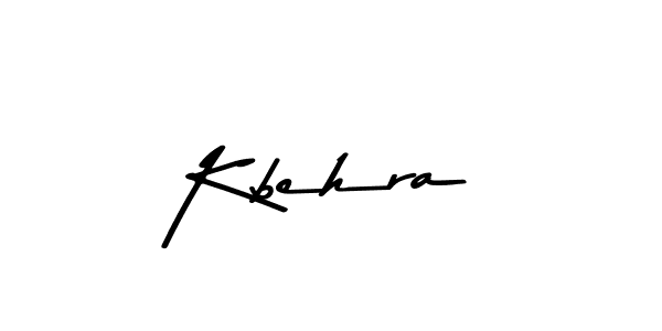 Make a beautiful signature design for name Kbehra. With this signature (Asem Kandis PERSONAL USE) style, you can create a handwritten signature for free. Kbehra signature style 9 images and pictures png