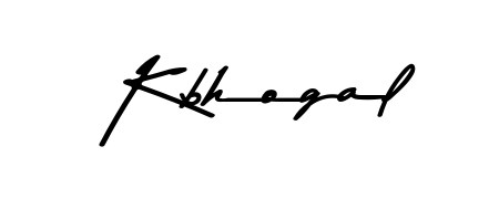 Asem Kandis PERSONAL USE is a professional signature style that is perfect for those who want to add a touch of class to their signature. Get Kbhogal name fancy signature for free. Kbhogal signature style 9 images and pictures png
