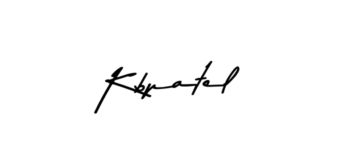 You should practise on your own different ways (Asem Kandis PERSONAL USE) to write your name (Kbpatel) in signature. don't let someone else do it for you. Kbpatel signature style 9 images and pictures png