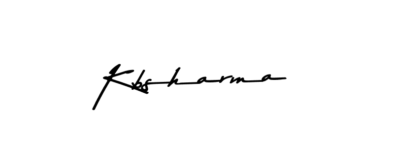 You should practise on your own different ways (Asem Kandis PERSONAL USE) to write your name (Kbsharma) in signature. don't let someone else do it for you. Kbsharma signature style 9 images and pictures png