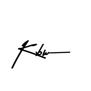 Make a beautiful signature design for name Kbw. With this signature (Asem Kandis PERSONAL USE) style, you can create a handwritten signature for free. Kbw signature style 9 images and pictures png