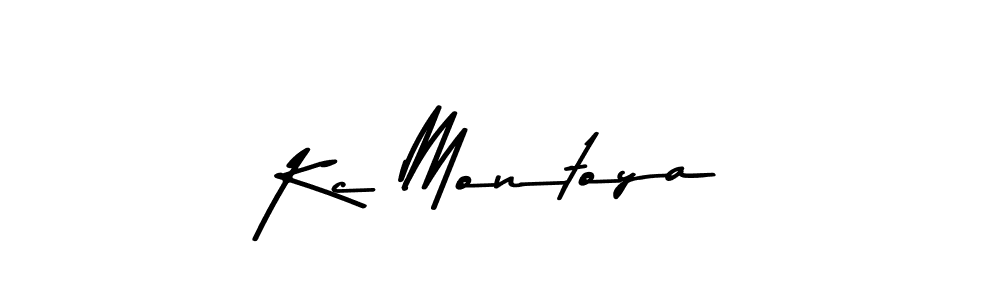 Kc Montoya stylish signature style. Best Handwritten Sign (Asem Kandis PERSONAL USE) for my name. Handwritten Signature Collection Ideas for my name Kc Montoya. Kc Montoya signature style 9 images and pictures png