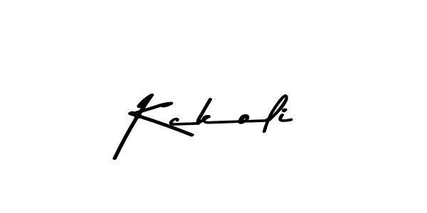 You should practise on your own different ways (Asem Kandis PERSONAL USE) to write your name (Kckoli) in signature. don't let someone else do it for you. Kckoli signature style 9 images and pictures png