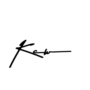 This is the best signature style for the Kcw name. Also you like these signature font (Asem Kandis PERSONAL USE). Mix name signature. Kcw signature style 9 images and pictures png