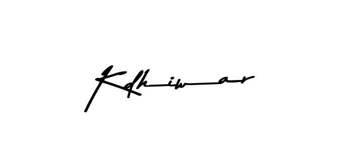 It looks lik you need a new signature style for name Kdhiwar. Design unique handwritten (Asem Kandis PERSONAL USE) signature with our free signature maker in just a few clicks. Kdhiwar signature style 9 images and pictures png