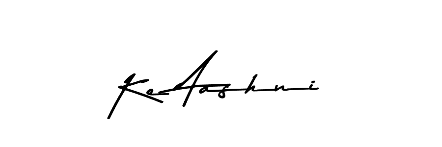 Similarly Asem Kandis PERSONAL USE is the best handwritten signature design. Signature creator online .You can use it as an online autograph creator for name Ke Aashni. Ke Aashni signature style 9 images and pictures png