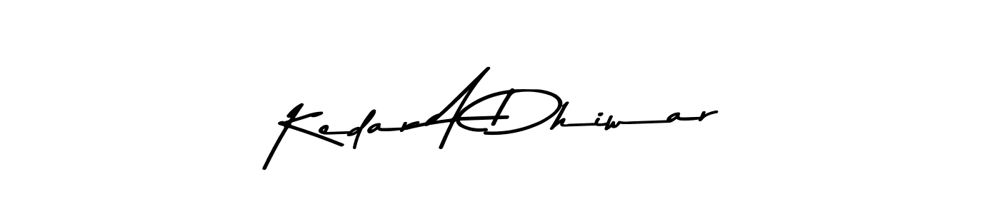 It looks lik you need a new signature style for name Kedar A Dhiwar. Design unique handwritten (Asem Kandis PERSONAL USE) signature with our free signature maker in just a few clicks. Kedar A Dhiwar signature style 9 images and pictures png