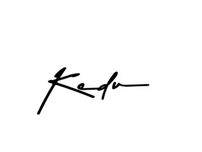 How to make Kedu signature? Asem Kandis PERSONAL USE is a professional autograph style. Create handwritten signature for Kedu name. Kedu signature style 9 images and pictures png