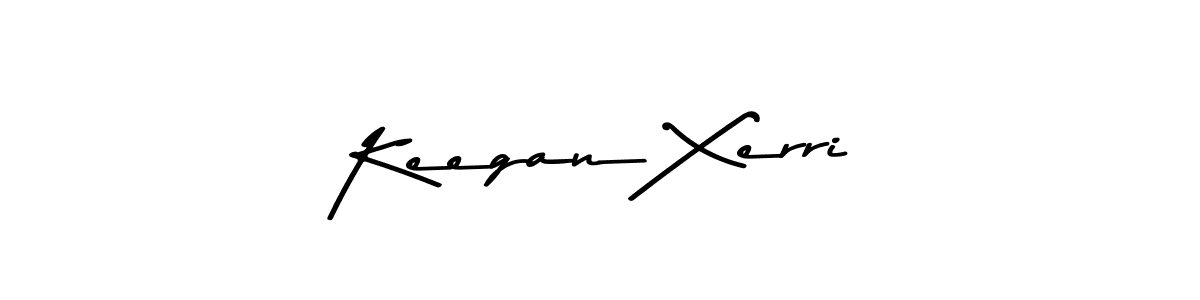 Make a beautiful signature design for name Keegan Xerri. With this signature (Asem Kandis PERSONAL USE) style, you can create a handwritten signature for free. Keegan Xerri signature style 9 images and pictures png