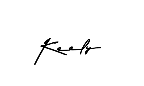Use a signature maker to create a handwritten signature online. With this signature software, you can design (Asem Kandis PERSONAL USE) your own signature for name Keely. Keely signature style 9 images and pictures png