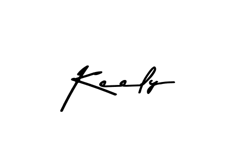 Use a signature maker to create a handwritten signature online. With this signature software, you can design (Asem Kandis PERSONAL USE) your own signature for name Keely. Keely signature style 9 images and pictures png