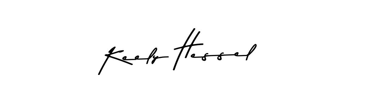 How to make Keely Hessel name signature. Use Asem Kandis PERSONAL USE style for creating short signs online. This is the latest handwritten sign. Keely Hessel signature style 9 images and pictures png