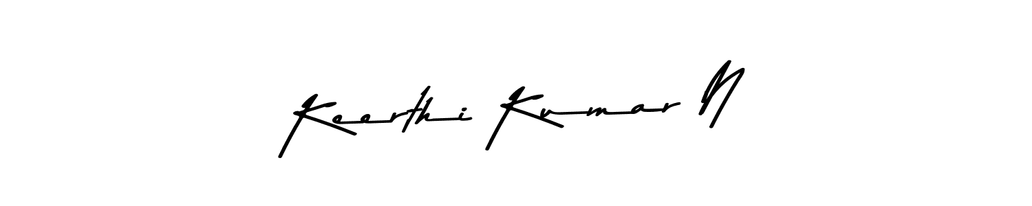 Also we have Keerthi Kumar N name is the best signature style. Create professional handwritten signature collection using Asem Kandis PERSONAL USE autograph style. Keerthi Kumar N signature style 9 images and pictures png
