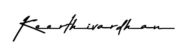 Enhance your business communications with Keerthivardhan signature in Asem Kandis PERSONAL USE lettering. Clean, modern, and universally compatible. Keerthivardhan signature style 9 images and pictures png
