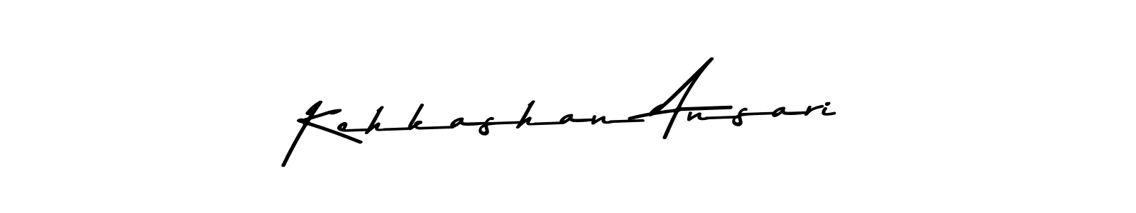 Kehkashan Ansari stylish signature style. Best Handwritten Sign (Asem Kandis PERSONAL USE) for my name. Handwritten Signature Collection Ideas for my name Kehkashan Ansari. Kehkashan Ansari signature style 9 images and pictures png