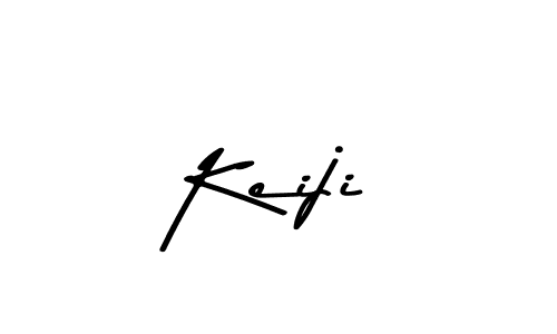 Design your own signature with our free online signature maker. With this signature software, you can create a handwritten (Asem Kandis PERSONAL USE) signature for name Keiji. Keiji signature style 9 images and pictures png