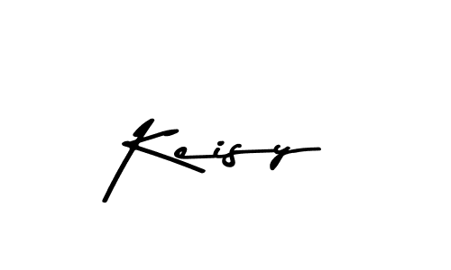 How to make Keisy name signature. Use Asem Kandis PERSONAL USE style for creating short signs online. This is the latest handwritten sign. Keisy signature style 9 images and pictures png