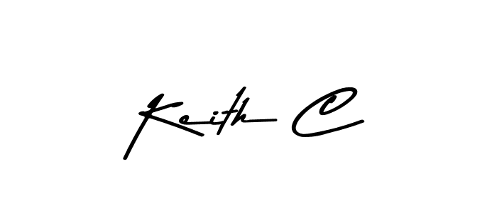 Keith C stylish signature style. Best Handwritten Sign (Asem Kandis PERSONAL USE) for my name. Handwritten Signature Collection Ideas for my name Keith C. Keith C signature style 9 images and pictures png