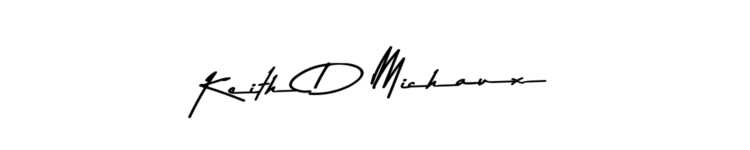 Keith D Michaux stylish signature style. Best Handwritten Sign (Asem Kandis PERSONAL USE) for my name. Handwritten Signature Collection Ideas for my name Keith D Michaux. Keith D Michaux signature style 9 images and pictures png