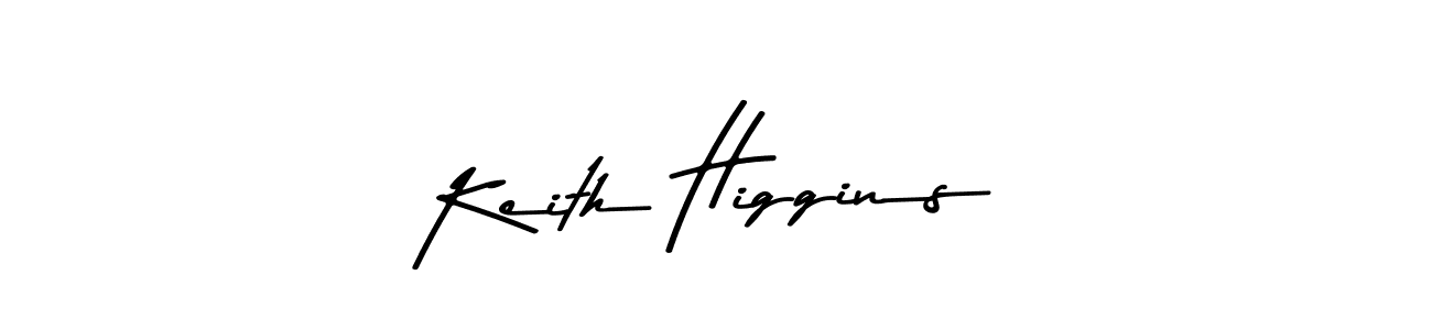 How to make Keith Higgins signature? Asem Kandis PERSONAL USE is a professional autograph style. Create handwritten signature for Keith Higgins name. Keith Higgins signature style 9 images and pictures png