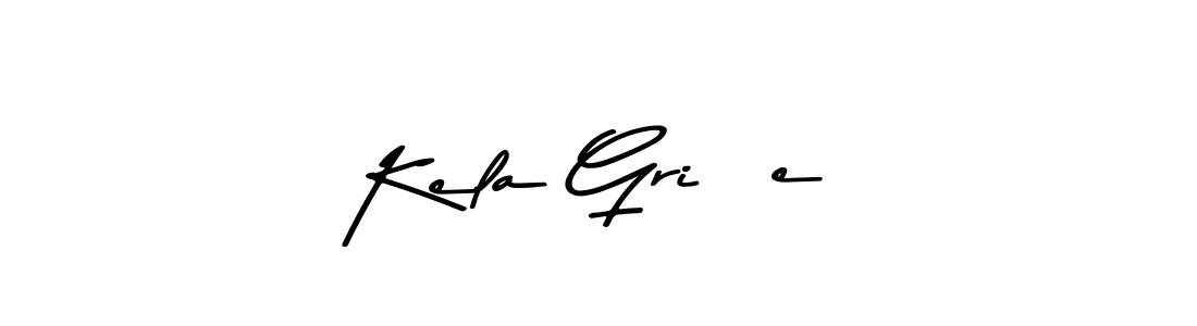 This is the best signature style for the Kela Griñe name. Also you like these signature font (Asem Kandis PERSONAL USE). Mix name signature. Kela Griñe signature style 9 images and pictures png