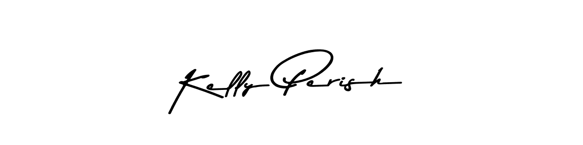 Make a beautiful signature design for name Kelly Perish. With this signature (Asem Kandis PERSONAL USE) style, you can create a handwritten signature for free. Kelly Perish signature style 9 images and pictures png