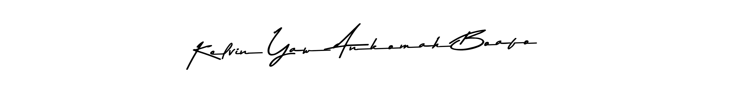 Make a beautiful signature design for name Kelvin Yaw Ankomah Boafo. With this signature (Asem Kandis PERSONAL USE) style, you can create a handwritten signature for free. Kelvin Yaw Ankomah Boafo signature style 9 images and pictures png