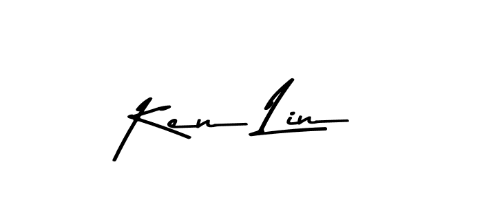 Also we have Ken Lin name is the best signature style. Create professional handwritten signature collection using Asem Kandis PERSONAL USE autograph style. Ken Lin signature style 9 images and pictures png