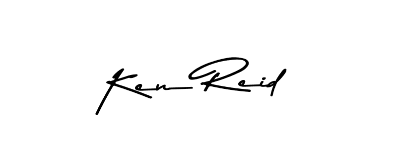 Ken Reid stylish signature style. Best Handwritten Sign (Asem Kandis PERSONAL USE) for my name. Handwritten Signature Collection Ideas for my name Ken Reid. Ken Reid signature style 9 images and pictures png