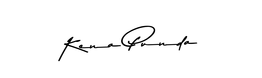 How to make Kena Punda name signature. Use Asem Kandis PERSONAL USE style for creating short signs online. This is the latest handwritten sign. Kena Punda signature style 9 images and pictures png