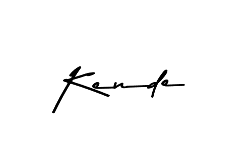 You should practise on your own different ways (Asem Kandis PERSONAL USE) to write your name (Kende) in signature. don't let someone else do it for you. Kende signature style 9 images and pictures png