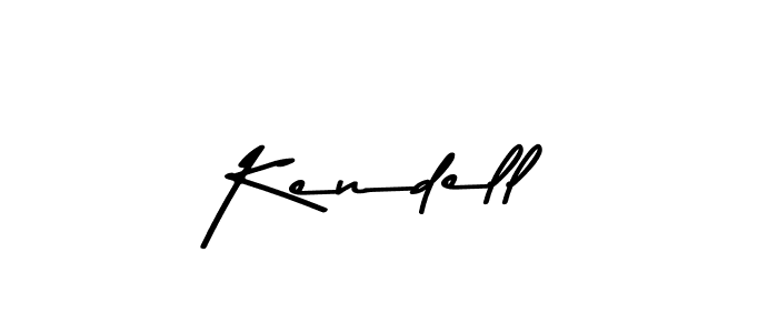 Design your own signature with our free online signature maker. With this signature software, you can create a handwritten (Asem Kandis PERSONAL USE) signature for name Kendell. Kendell signature style 9 images and pictures png