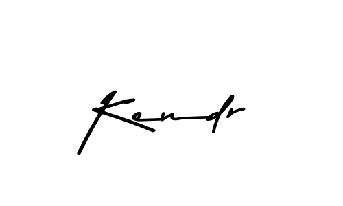 Kendr stylish signature style. Best Handwritten Sign (Asem Kandis PERSONAL USE) for my name. Handwritten Signature Collection Ideas for my name Kendr. Kendr signature style 9 images and pictures png