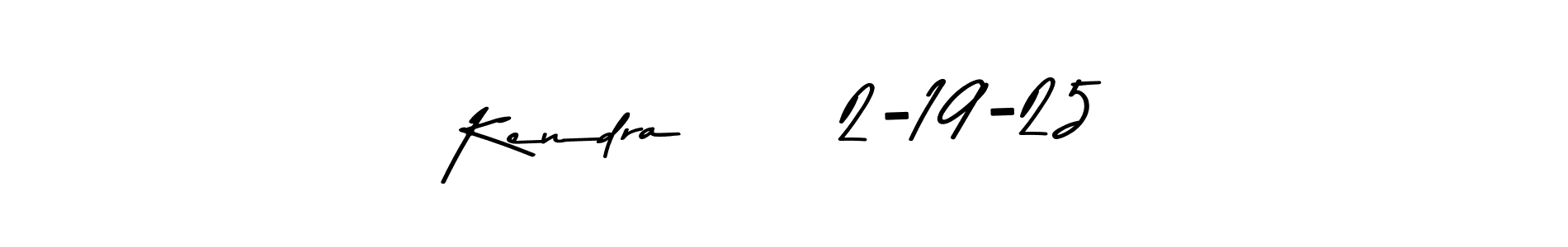 Once you've used our free online signature maker to create your best signature Asem Kandis PERSONAL USE style, it's time to enjoy all of the benefits that Kendra      2-19-25 name signing documents. Kendra      2-19-25 signature style 9 images and pictures png